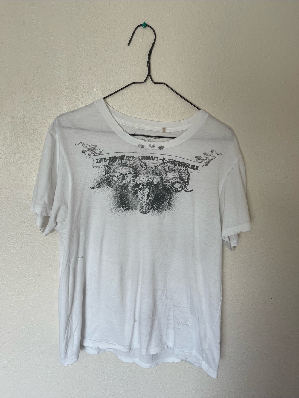 Graphic Vintage Ram Skull Tee